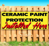 Ceramic Paint Protection Installed Here Banner