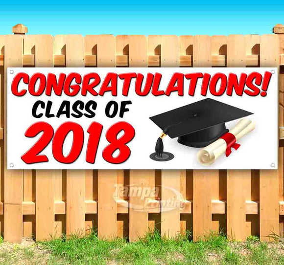 Congratulations Class of 2018 Banner