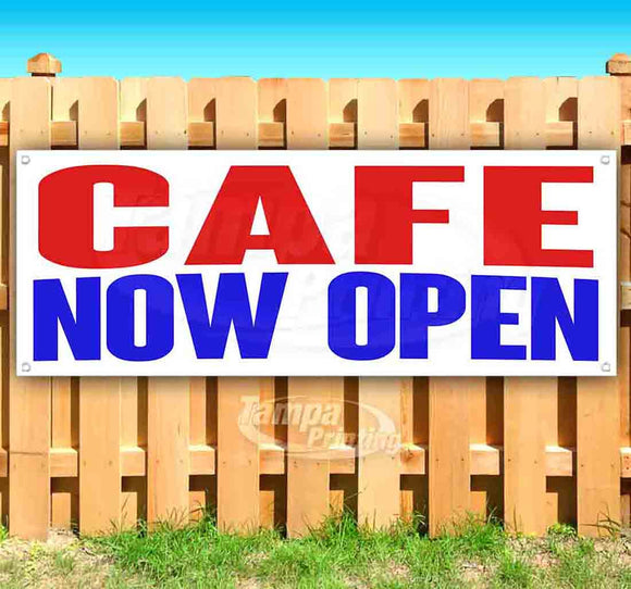 Cafe Now Open Banner