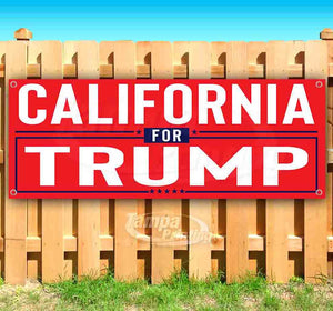 California For Trump Banner