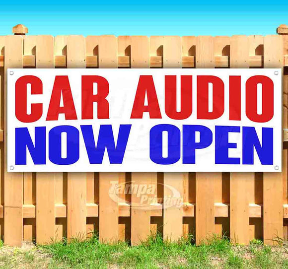 Car Audio Now Open Banner