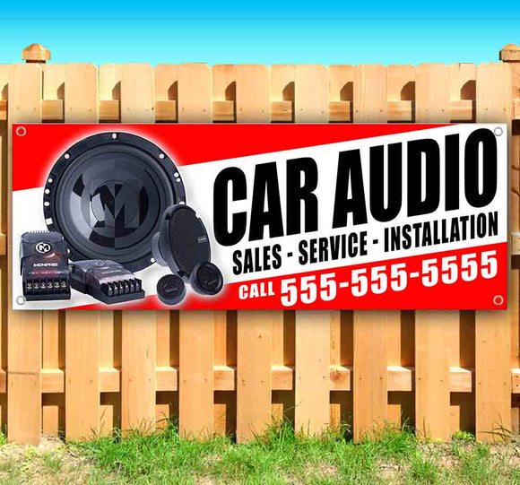Car Audio Sales Serve Banner