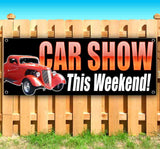 Car Show This Weekend Banner