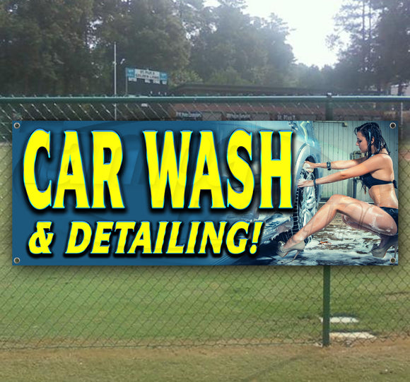 Car Wash & Detailing Banner