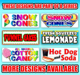 Ice Cold Drinks Banner