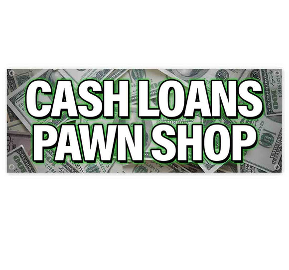 Cash Loans Pawn Shop Banner