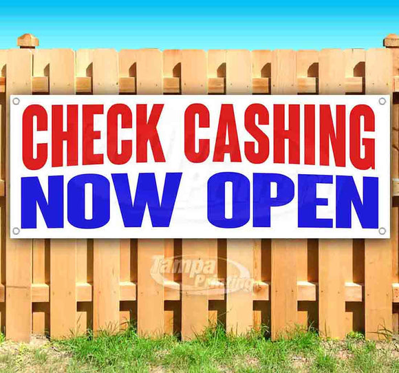 Check Cashing Now Open Banner