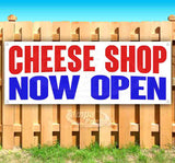 Cheese Shop Now Open Banner