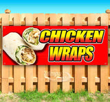 Chicken Wraps Banner