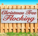 Christmas Tree Flocking Banner
