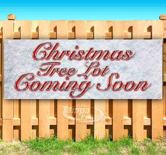 Christmas Tree Lot Coming Soon Banner