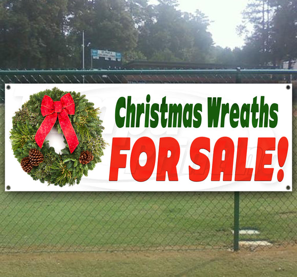 Christmas Wreath Sale Banner