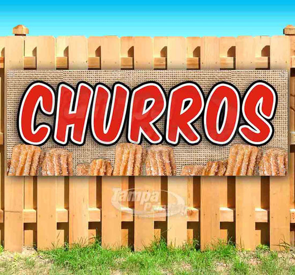 Churros Rucksack Banner