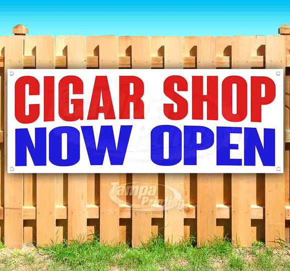 Cigar Shop Now Open Banner