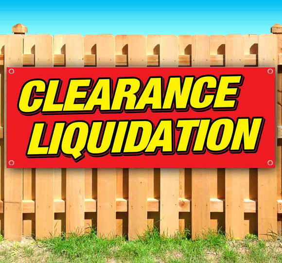 Clearance Liquidation Banner