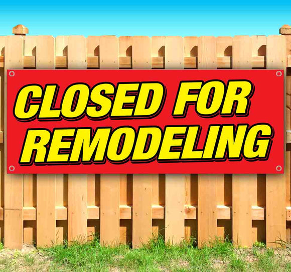 Closed Remodeling Banner