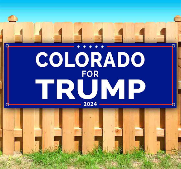 Colorado For Trump 2024 Banner