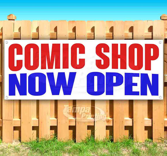 Comic Shop Open Banner