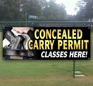 Concealed Carry Permit Banner