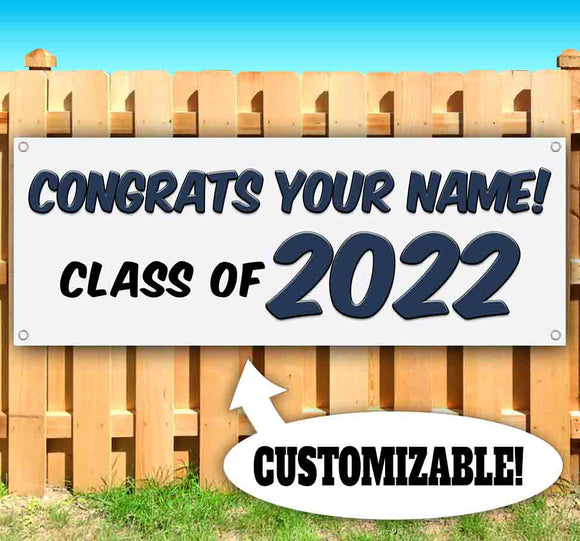 Congrats Class 22 Custom Banner