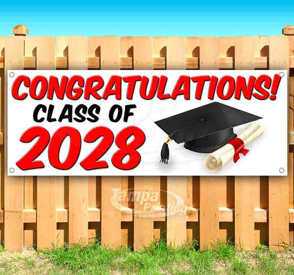 Congrats Class of 2028 Banner