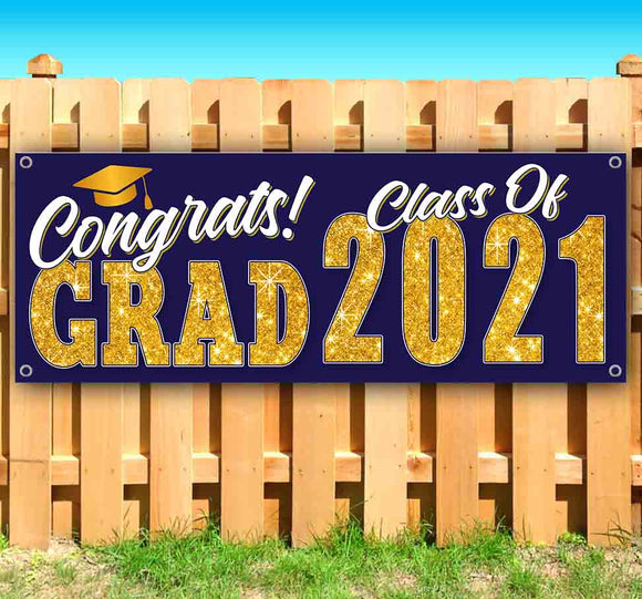 Congrats Grad Class 2021 Banner