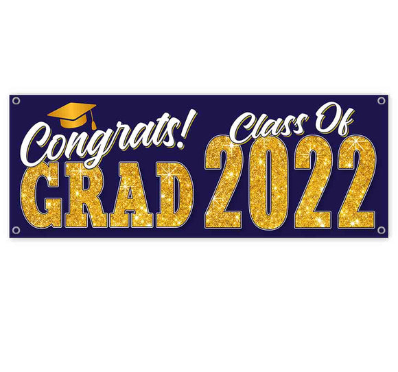 Congrats Grad Class Of 2022 Banner