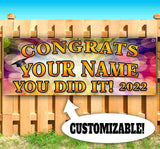 Congrats Grad Custom 22 Banner