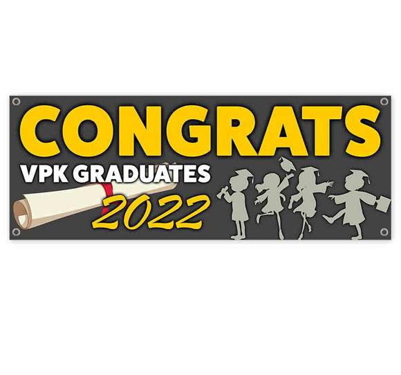 Congrats VPK Grads 2022 Banner