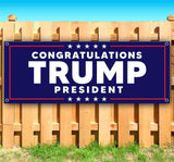 Congratulations Trump President Banner