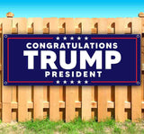 Congratulations Trump President Banner