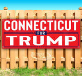 Connecticut For Trump Banner