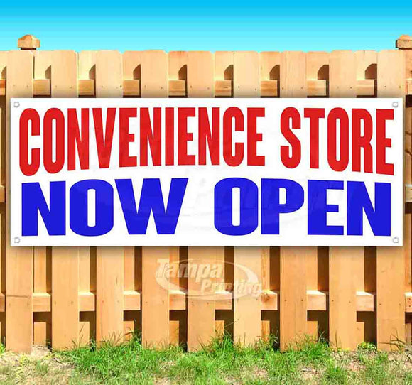 Convenience Store Now Open Banner