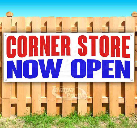 Corner Store Now Open Banner