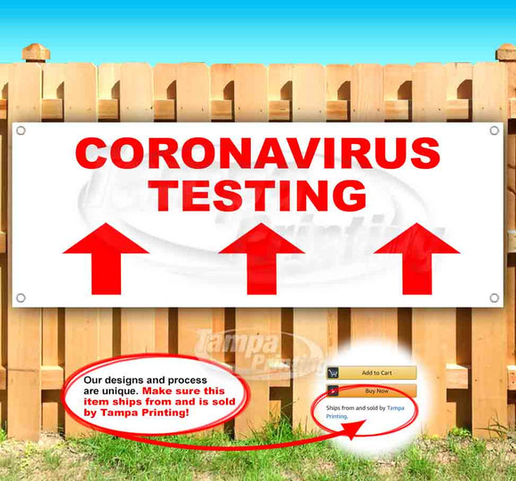 CoronavirusTestingUp Banner