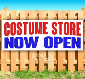 Costume Store Now Open Banner