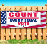 Count Every Legal Vote Banner