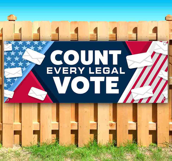 Count Every Legal Vote Mail Banner