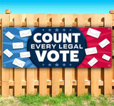 Count Every Legal Vote Banner