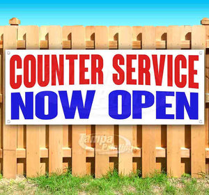 Counter Service Now Open Banner