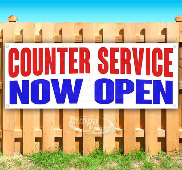 Counter Service Now Open Banner