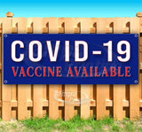 Covid 19 Vaccine Available Banner