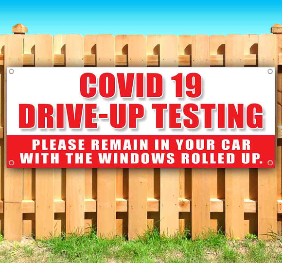 Covid Drive Up Window Banner