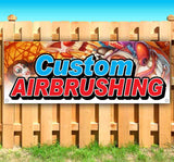 Custom Airbrushing Banner