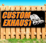 Custom Exhaust Banner