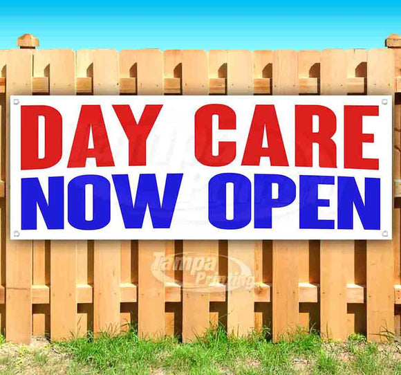 Day Care Now Open Banner