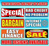 Priced To Sell Banner