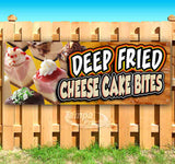 Deep Fried Cheese Cake Bites Banner