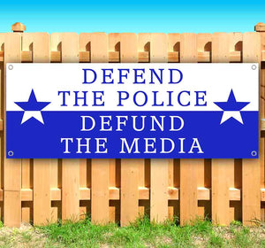 Defend The Police Banner