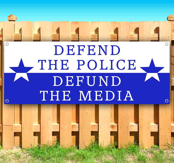 Defend The Police Banner